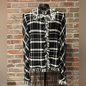 St. John Collection by Marie Gray, Black and White Santana Knit, Size 12